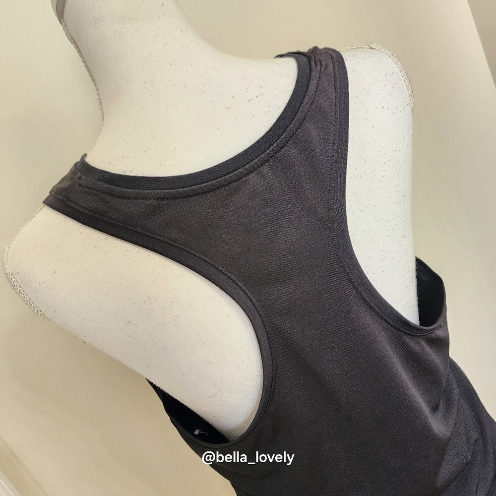 Avia Black Racerback Tank Top Active Wear - Picture 5 of 6